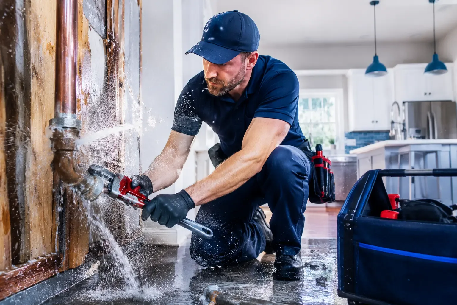 Local emergency pipe repair professionals in Courtland, VA